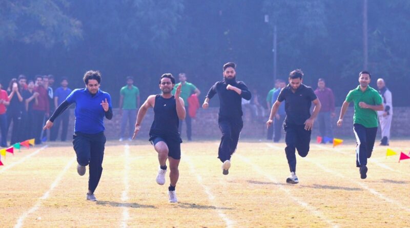 एसजीआरआर मेडिकल काॅलेज एटलिटिका-2025  में प्रद्यूमन ने लगाई सबसे लम्बी छलांग