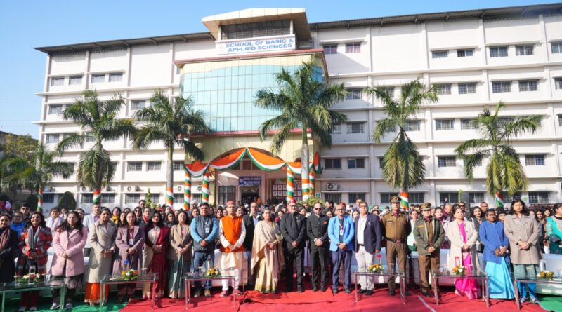 एसजीआरआरयू सहित एसजीआरआर के संस्थानों में गणतन्त्र दिवस की धूम