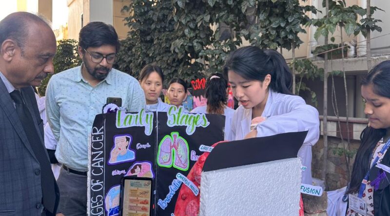 विश्व कैंसर दिवस पर श्री महंत इन्दिरेश अस्पताल ने चलाया जनजागरूकता अभियान