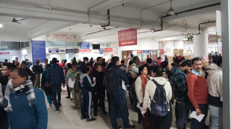 श्री महंत इन्दिरेश अस्पताल के निःशुल्क स्वास्थ्य शिविर में 5304 मरीजों ने उठाया लाभ